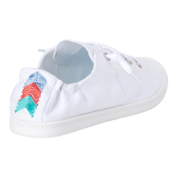 !MEDIUM WIDTH Time and Tru Women's Scrunch Back Slip-On Sneaker Size 6.5 - Picture 1 of 5